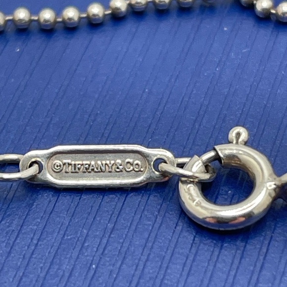 Authentic Vintage Tiffany & Co. Brad Love Necklace - Picture 5 of 11